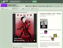 Tablet Screenshot of lanky-guys.deviantart.com