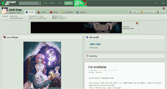 Desktop Screenshot of aleli-chan.deviantart.com