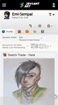 Mobile Screenshot of emi-sempai.deviantart.com