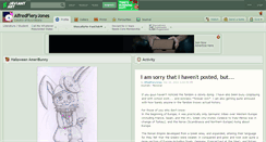 Desktop Screenshot of alfredfieryjones.deviantart.com