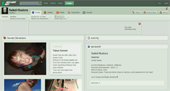 Desktop Screenshot of faded-illusions.deviantart.com