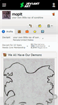 Mobile Screenshot of mopit.deviantart.com