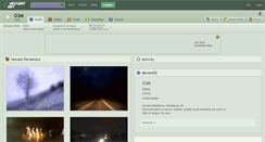 Desktop Screenshot of o3m.deviantart.com