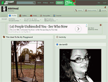 Tablet Screenshot of akinimod.deviantart.com