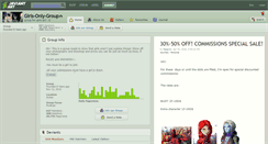 Desktop Screenshot of girls-only-group.deviantart.com