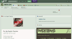 Desktop Screenshot of mightier-than.deviantart.com