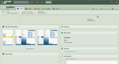 Desktop Screenshot of huskikov.deviantart.com
