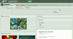 Desktop Screenshot of caropants.deviantart.com