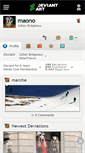 Mobile Screenshot of maono.deviantart.com