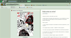 Desktop Screenshot of centraldequadrinhos.deviantart.com