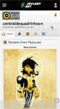 Mobile Screenshot of centraldequadrinhos.deviantart.com
