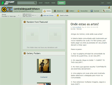 Tablet Screenshot of centraldequadrinhos.deviantart.com