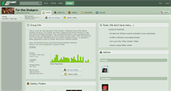 Desktop Screenshot of for-the-shokan.deviantart.com