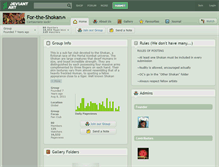 Tablet Screenshot of for-the-shokan.deviantart.com