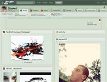 Tablet Screenshot of eliaskell.deviantart.com