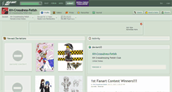 Desktop Screenshot of kh-crossdress-fetish.deviantart.com