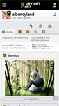 Mobile Screenshot of albundyland.deviantart.com
