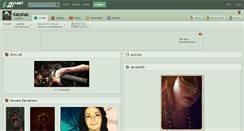 Desktop Screenshot of katzkab.deviantart.com