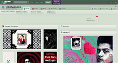 Desktop Screenshot of minishadowlove.deviantart.com
