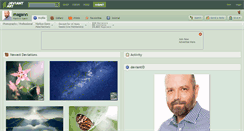 Desktop Screenshot of magann.deviantart.com