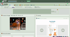 Desktop Screenshot of joodoo.deviantart.com