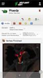 Mobile Screenshot of phaeda.deviantart.com