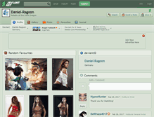 Tablet Screenshot of daniel-ragoon.deviantart.com