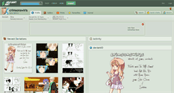 Desktop Screenshot of crimsonswirls.deviantart.com