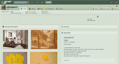 Desktop Screenshot of calicojack21.deviantart.com