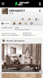 Mobile Screenshot of calicojack21.deviantart.com