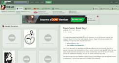 Desktop Screenshot of hmb-art.deviantart.com