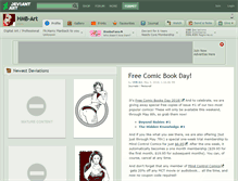 Tablet Screenshot of hmb-art.deviantart.com