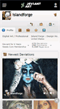 Mobile Screenshot of islandforge.deviantart.com