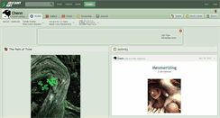 Desktop Screenshot of chenn.deviantart.com