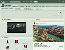 Tablet Screenshot of max4ever.deviantart.com
