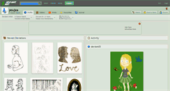 Desktop Screenshot of poujea.deviantart.com