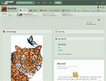 Tablet Screenshot of foozicle.deviantart.com