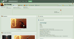 Desktop Screenshot of jack-package.deviantart.com