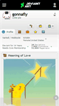 Mobile Screenshot of gonnafly.deviantart.com