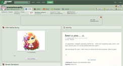 Desktop Screenshot of breezelessvanity.deviantart.com