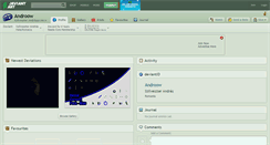 Desktop Screenshot of androow.deviantart.com