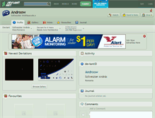 Tablet Screenshot of androow.deviantart.com