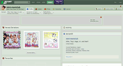 Desktop Screenshot of mini-moniclub.deviantart.com