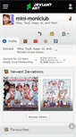 Mobile Screenshot of mini-moniclub.deviantart.com