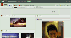Desktop Screenshot of geolio.deviantart.com