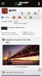 Mobile Screenshot of geolio.deviantart.com