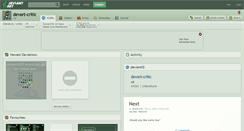 Desktop Screenshot of devart-critic.deviantart.com