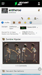 Mobile Screenshot of antiheroe.deviantart.com
