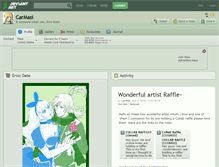 Tablet Screenshot of carmasi.deviantart.com