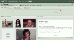 Desktop Screenshot of binchan.deviantart.com